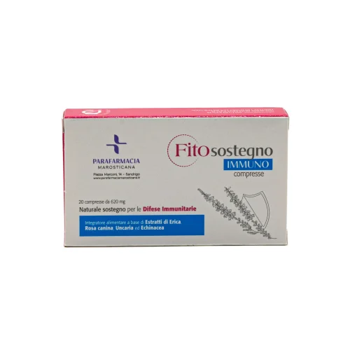 scatola FitoSostegno Immuno compresse per supporto del sistema immunitario