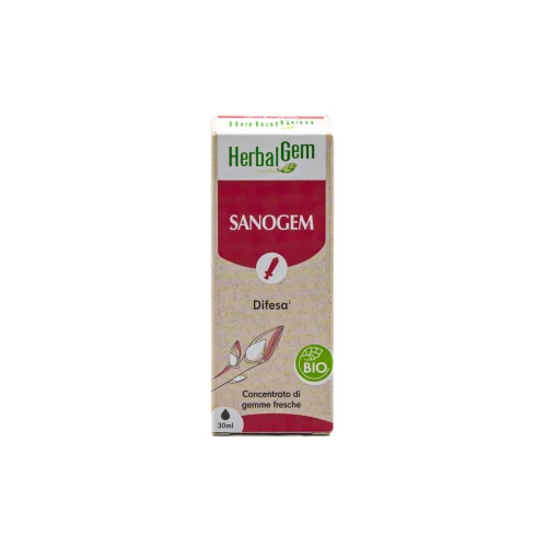 scatola Sanogem Complesso Difese 30 ml integratore naturale per rafforzare il sistema immunitario