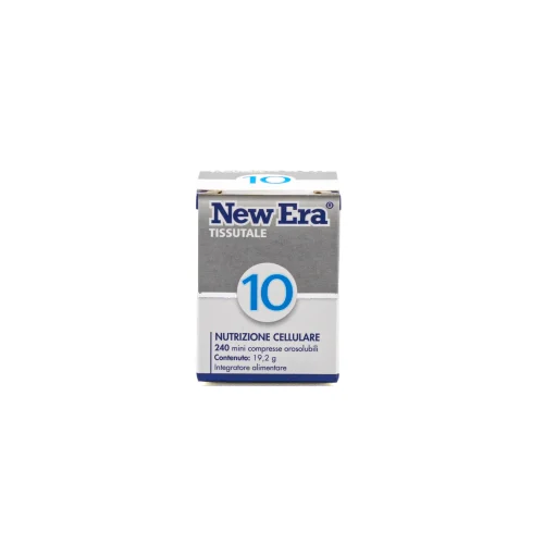 scatola frontale New Era 10 sali minerali integratore per equilibrio e benessere