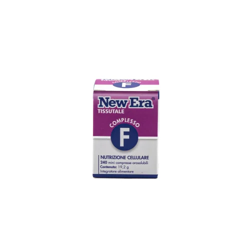 scatola frontale New Era F sali minerali integratore per equilibrio e benessere