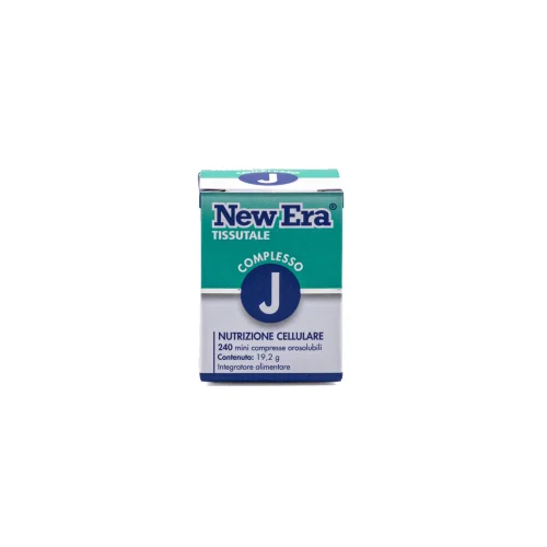 scatola frontale New Era J 0 sali minerali integratore per equilibrio e benessere