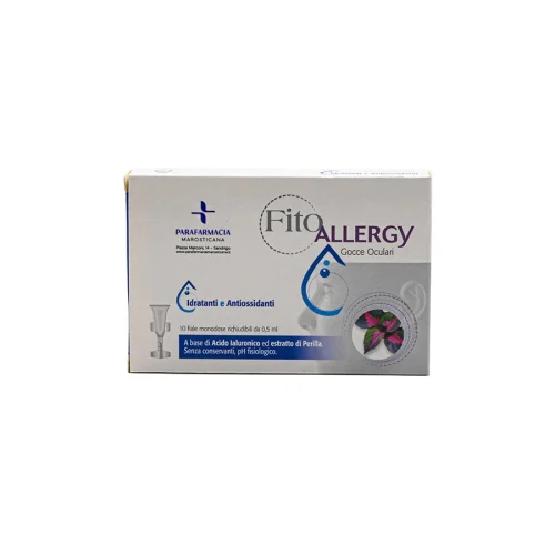 Scatola di FitoAllergy gocce oculari vista frontale