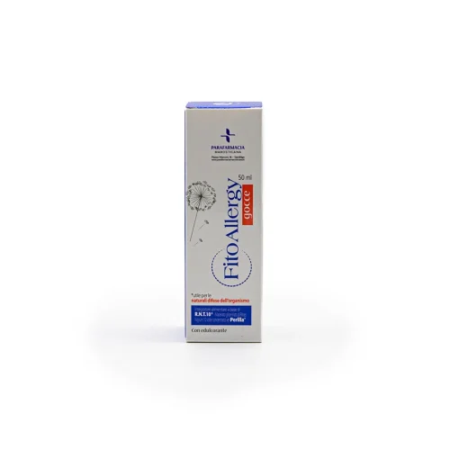 Scatola di FitoAllergy gocce vista frontale
