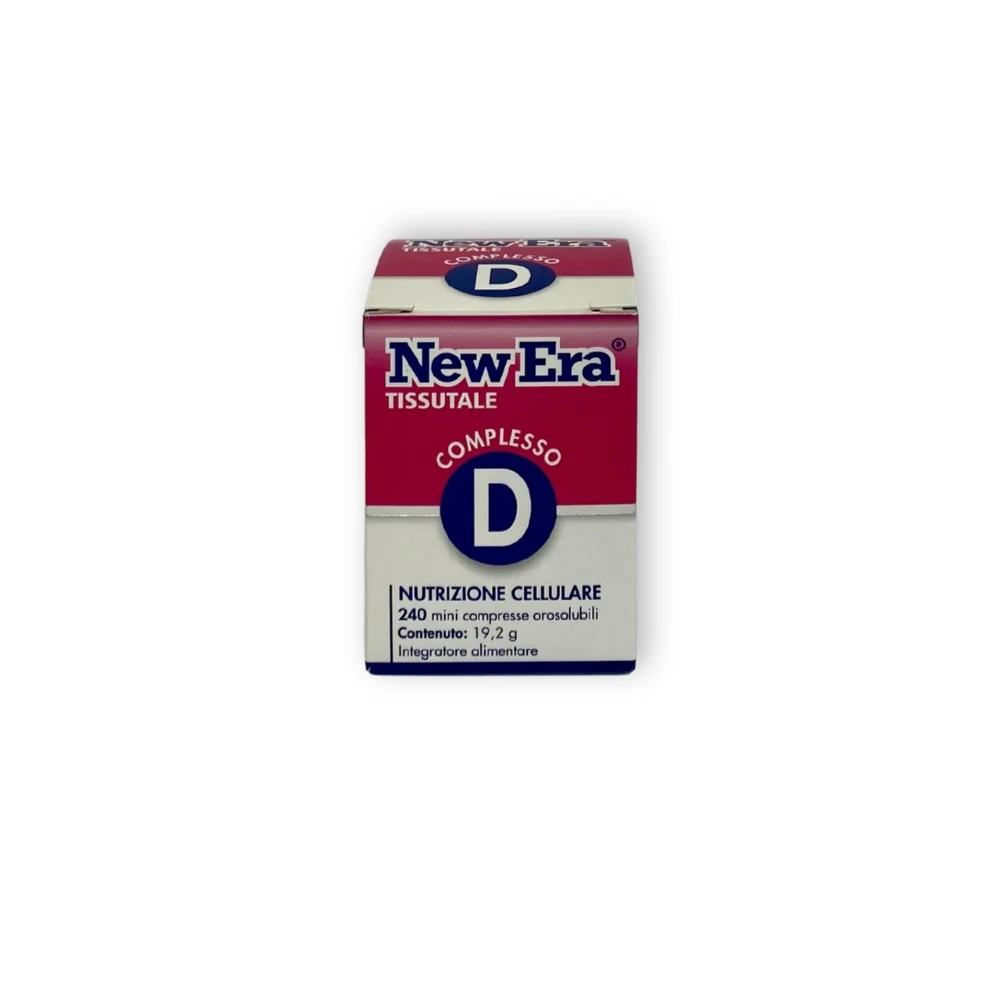 Scatola di New Era Tissutale Complesso D vista frontale